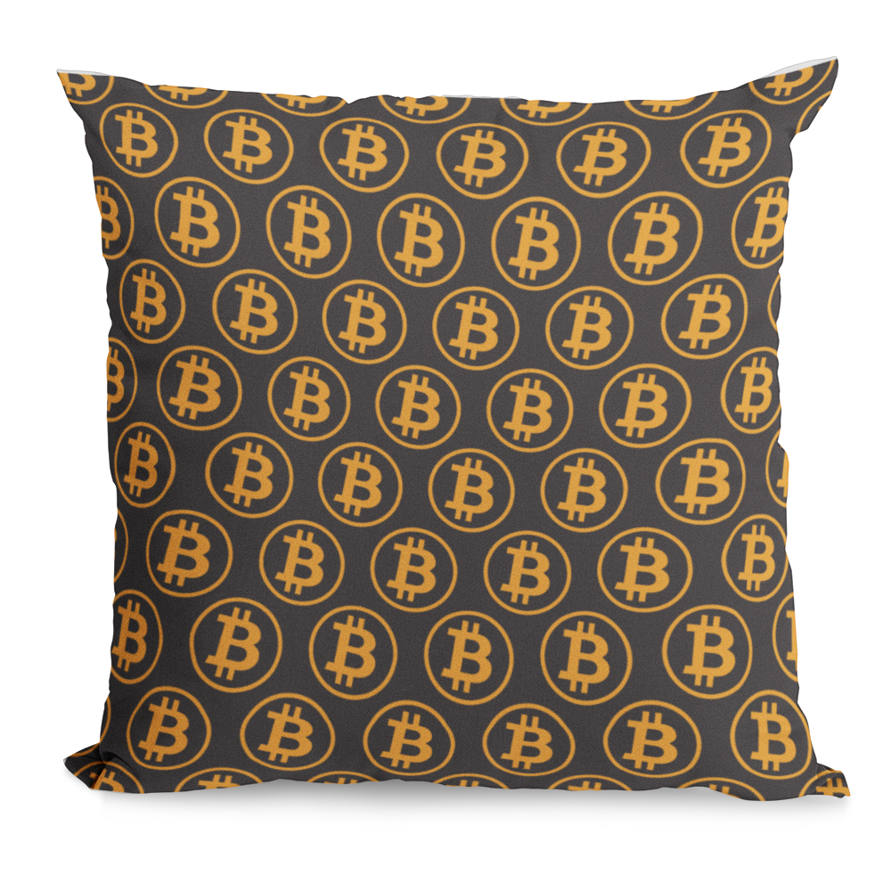 Poduszka Jasiek kryptowaluta Bitcoin